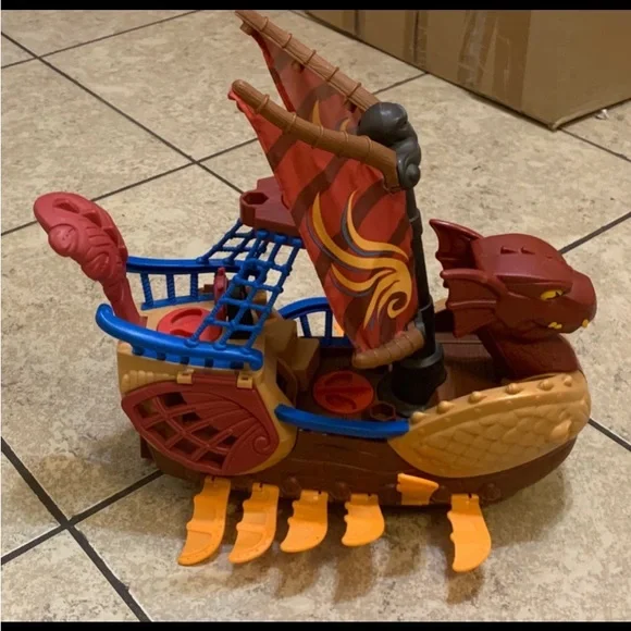 Price Imaginext Serpent Pirate Ship Fisher Price Dragon Ship
